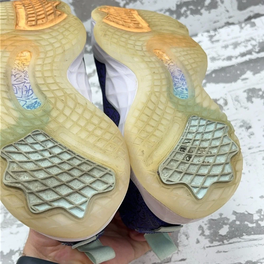 Adidas D.O.N Issue #3 Jazz Purple Yellow Donovan Mitchell‎ DON Sneaker Size 5.5